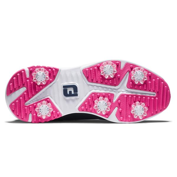 FootJoy Ladies Tour Rival Shoes Navy - White - Pink