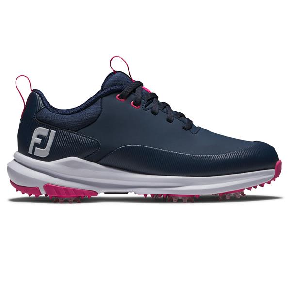 FootJoy Ladies Tour Rival Shoes Navy - White - Pink