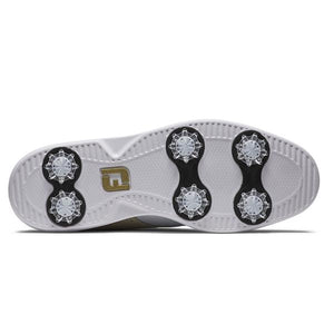 FootJoy Ladies Tradition Shoes White - Tan - Black