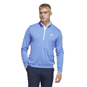 adidas Gents Primegreen ¼ Zip Sweatshirt Blue Fusion