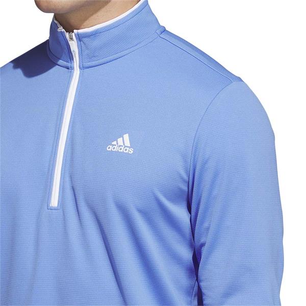 adidas Gents Primegreen ¼ Zip Sweatshirt Blue Fusion