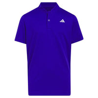 adidas Junior - Boys Sport Collar Polo Shirt Lucid Blue