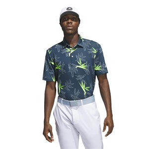 adidas Gents Oasis Mesh Polo Shirt Arctic Night