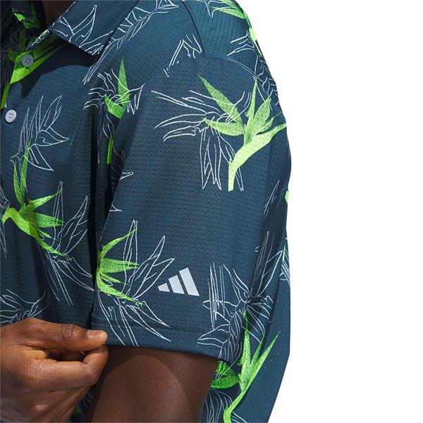adidas Gents Oasis Mesh Polo Shirt Arctic Night