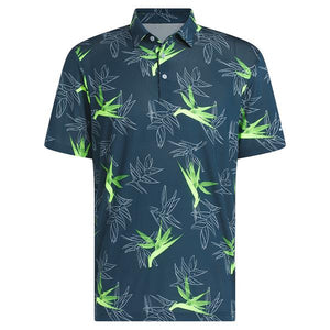 adidas Gents Oasis Mesh Polo Shirt Arctic Night
