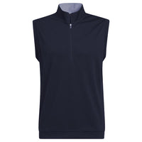 adidas Gents Elevated ¼ Zip Pullover Vest Collegiate Navy