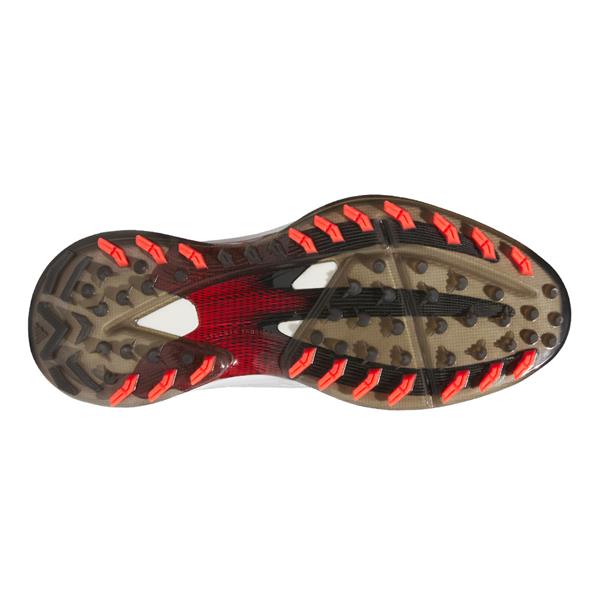 adidas Gents Adizero ZG Spikeless Golf Shoes White - Lucid Red - Core Black
