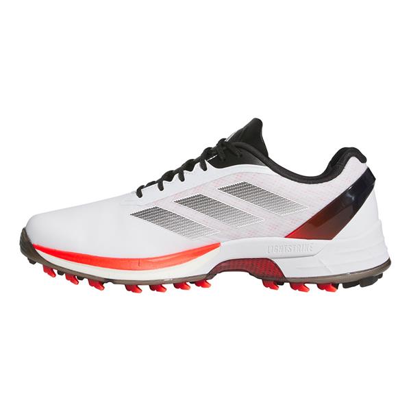 adidas Gents Adizero ZG Spikeless Golf Shoes White - Lucid Red - Core Black