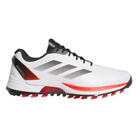 adidas Gents Adizero ZG Spikeless Golf Shoes White - Lucid Red - Core Black