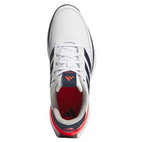 adidas Gents S2G 24 Leather Spikeless Golf Shoes White - College Navy - Lucid Red