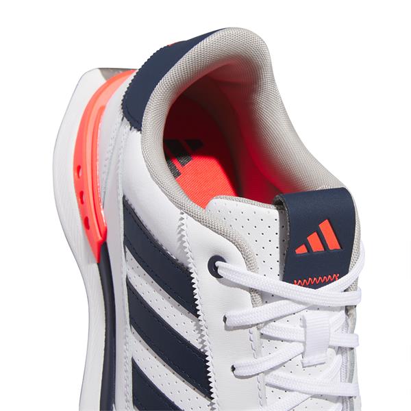 adidas Gents S2G 24 Leather Spikeless Golf Shoes White - College Navy - Lucid Red