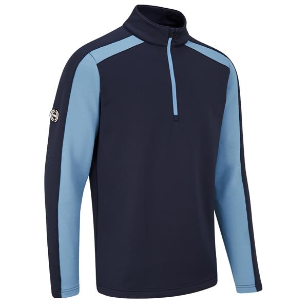 Ping Gents Murrey ½ Zip Top Navy - Stone Blue
