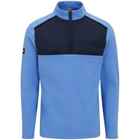 Ping Gents Keeton 1/2 Zip Midlayer Top Cornflower Blue - Navy