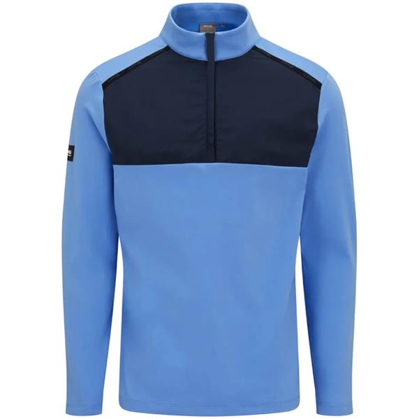 Ping Gents Keeton 1/2 Zip Midlayer Top Cornflower Blue - Navy