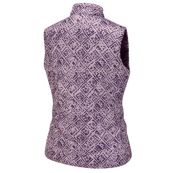 Ping Ladies Lola Reversible Vest Purple Plum Multi