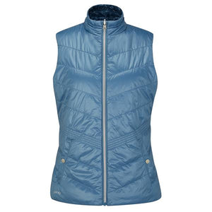 Ping Ladies Lola Vest Reversible Stone Blue Multi