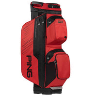 Ping Pioneer Monsoon 231 Cart Bag Red - Black