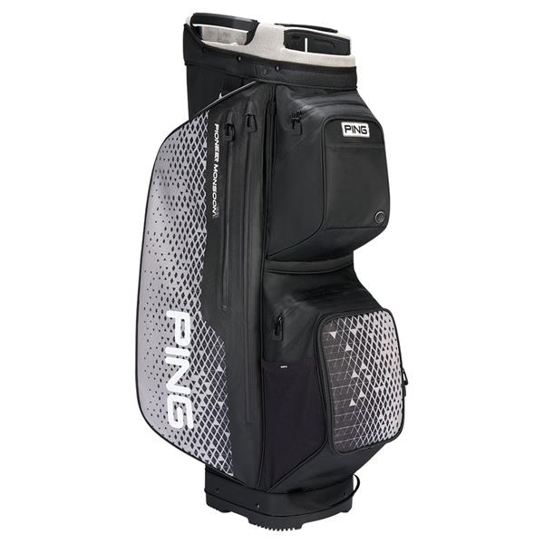 Ping Pioneer Monsoon 231 Cart Bag Black - Grey