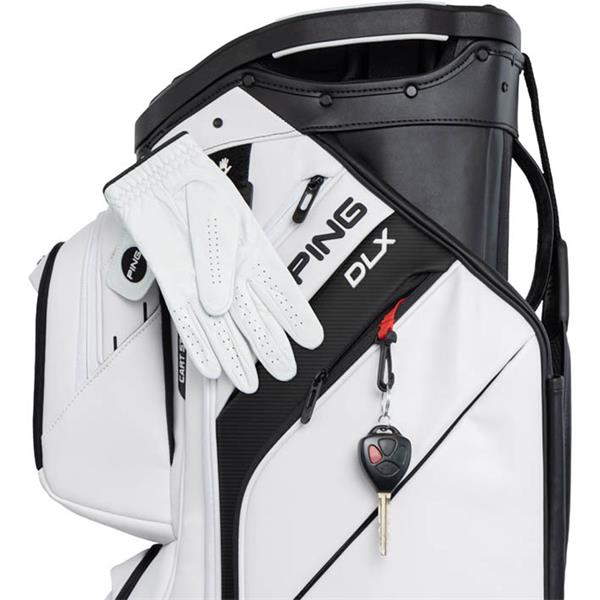Ping DLX 2025 Cart Bag White