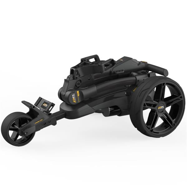 PowaKaddy FX1 24 Cart w/18 Hole Lithium Battery Black