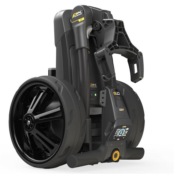 PowaKaddy CT6 24 Cart w/18 Hole Lithium Battery Black