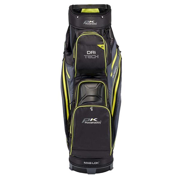 PowaKaddy Dri-TECH W/P Cart Bag Black - Lime