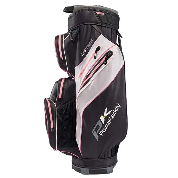 PowaKaddy Dri-TECH W/P Cart Bag Black - Pink