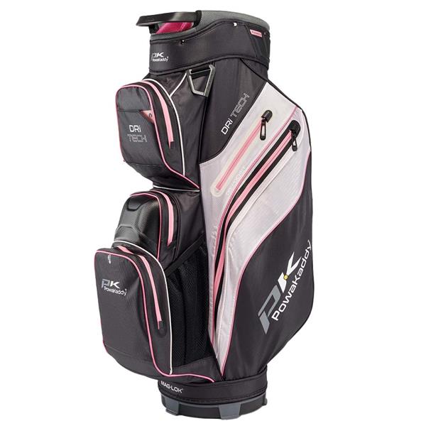 PowaKaddy Dri-TECH W/P Cart Bag Black - Pink