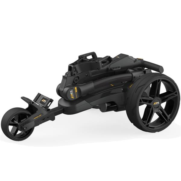 PowaKaddy FX1 25 Cart w/Extended Lithium Battery Black