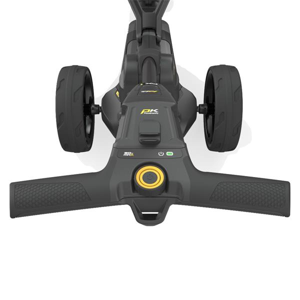PowaKaddy FX1 25 Cart w/Extended Lithium Battery Black