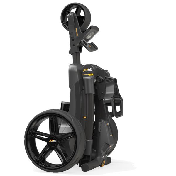 PowaKaddy FX1 25 Cart w/Extended Lithium Battery Black