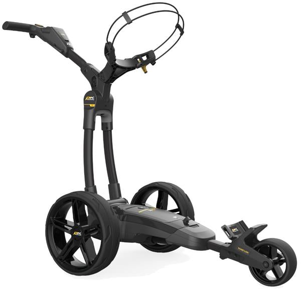 PowaKaddy FX1 25 Cart w/Extended Lithium Battery Black