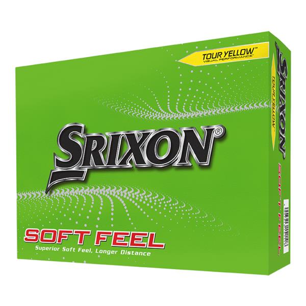 Srixon Soft Feel Balls Dozen Tour Yellow