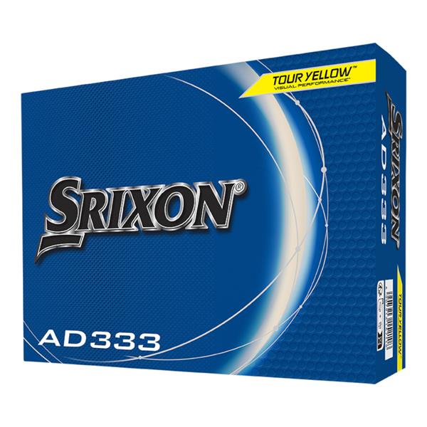 Srixon AD333 Golf Balls 25  Tour Yellow