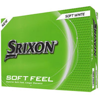 Srixon Soft Feel Golf Balls Dozen White 25
