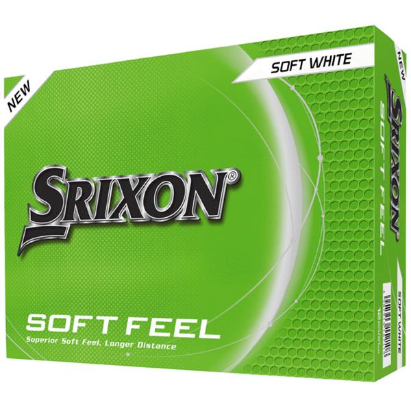 Srixon Soft Feel Golf Balls Dozen White 25