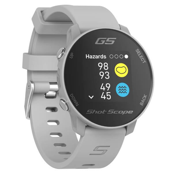 Shot Scope G5 Shotscope GPS Watch Grey