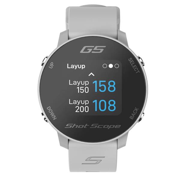 Shot Scope G5 Shotscope GPS Watch Grey