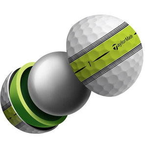 TaylorMade Tour Response Stripe Golf Ball Dozen Multicolour