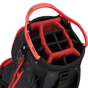 TaylorMade Pro Cart Bag Black - Red