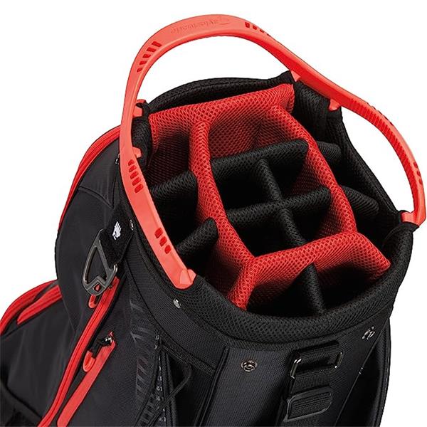 TaylorMade Pro Cart Bag Black - Red