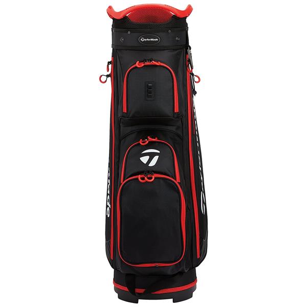 TaylorMade Pro Cart Bag Black - Red