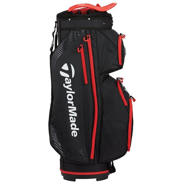 TaylorMade Pro Cart Bag Black - Red
