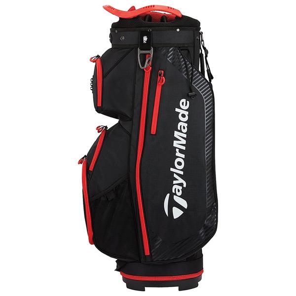 TaylorMade Pro Cart Bag Black - Red