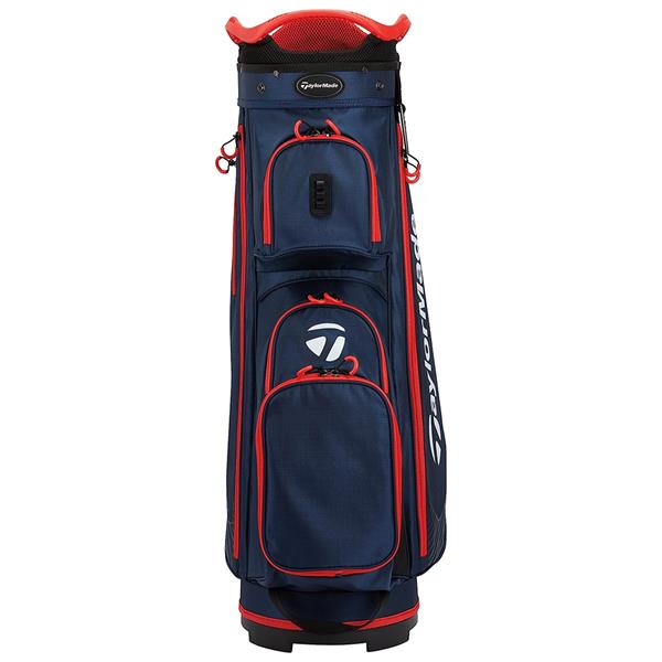 TaylorMade Pro Cart Bag Navy - Red