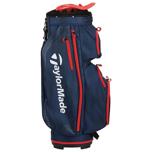 TaylorMade Pro Cart Bag Navy - Red
