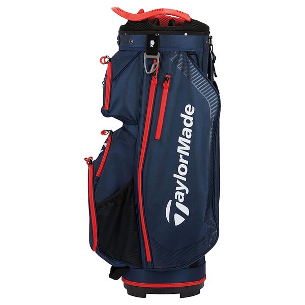 TaylorMade Pro Cart Bag Navy - Red