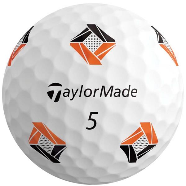 TaylorMade 2024 TP5 PIX 3.0 Golf Balls Dozen White