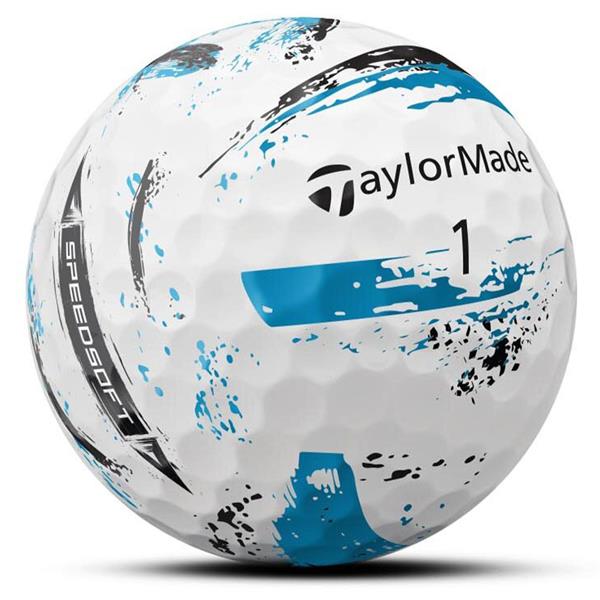 TaylorMade Speedsoft Ink Golf Balls Dozen Blue