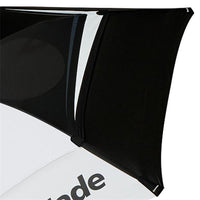 TaylorMade 68" Double Canopy Umbrella Black - White